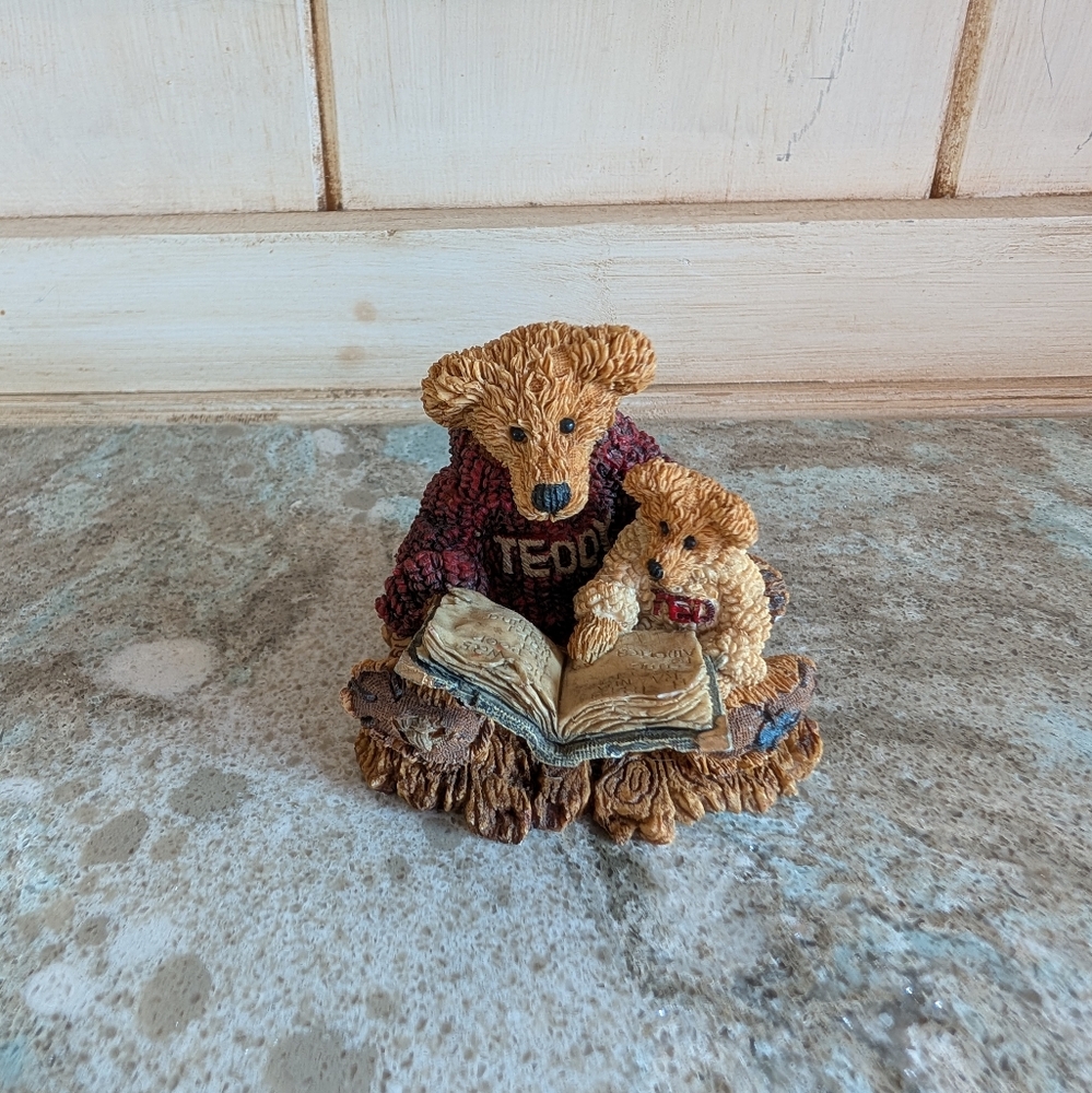 Vintage Boyds Bears and Friends 1993 Ted and Teddy Figurine Style 2223